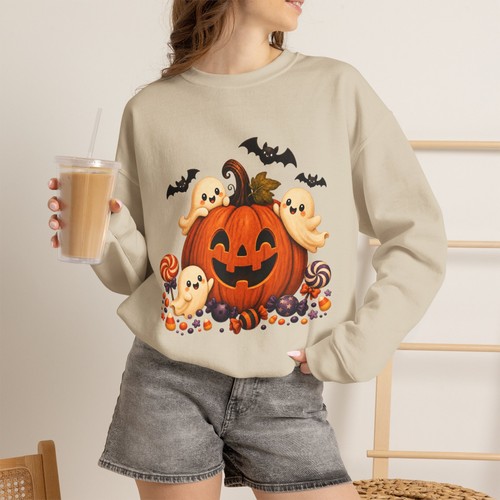 Felpa jack lantern zucca - felpa,