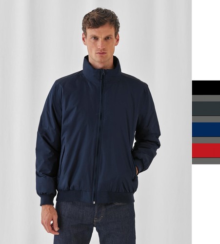 Uomo crew bomber giacca - b&c,