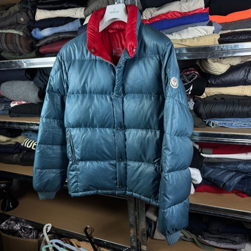 Giubbotto moncler blu rosso - moncler,